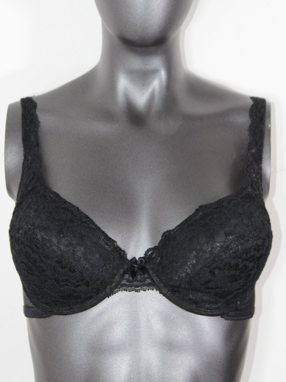 Vassarette Realsexy Her Secret Push-Up Bra Black Underwire 34C Style 75-320